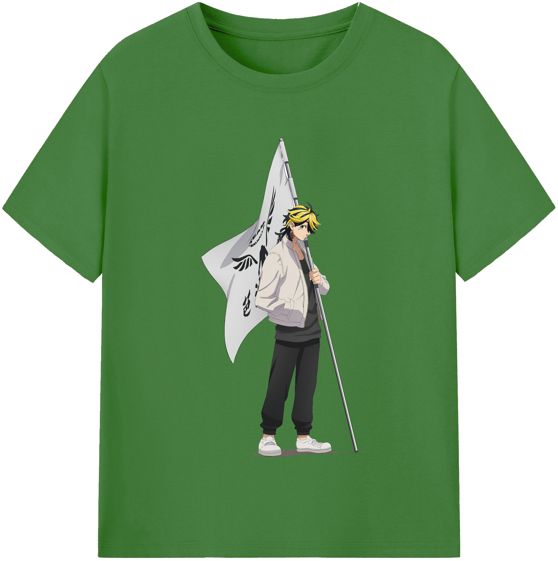 （画像用） 東京リベンジャーズ Tokyo Revengers レディースカジュアルプリントTシャツ（綿100％）